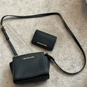 MK crossbody and wallet